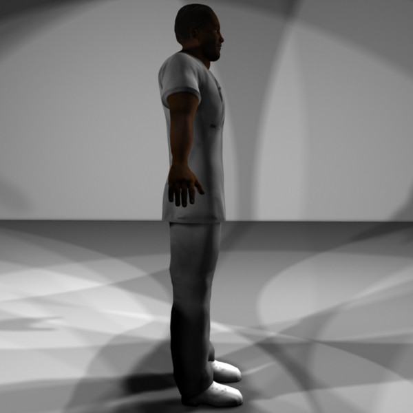 3d model rigged medical personnel - Medical Personnel Collection Rigged - Men #2 by MasonMotion